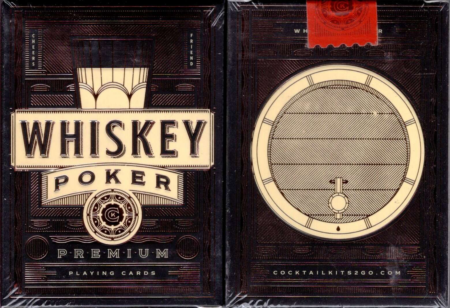 Whiskey Poker Playing Cards