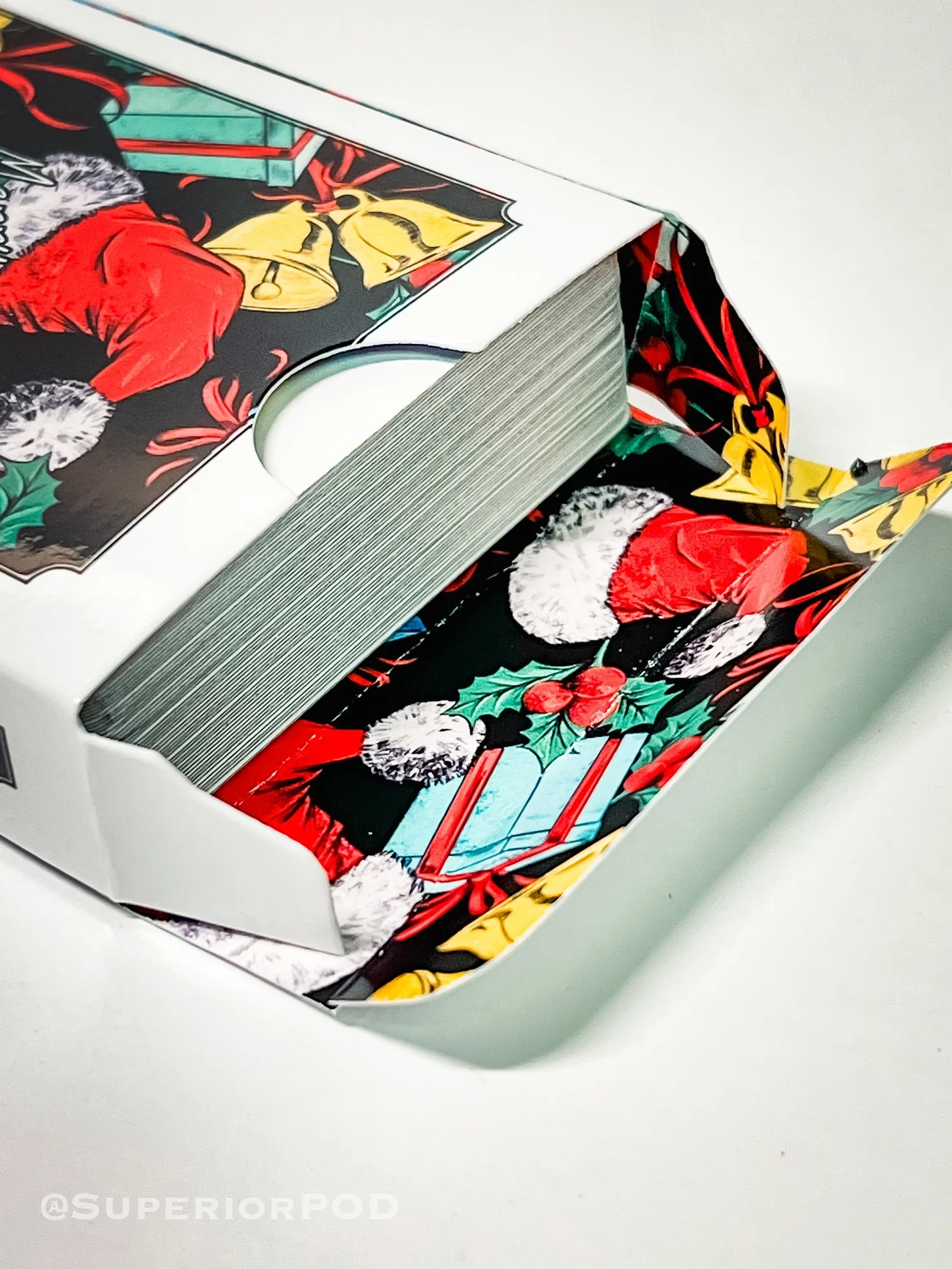 White Christmas Playing Cards - Image 3