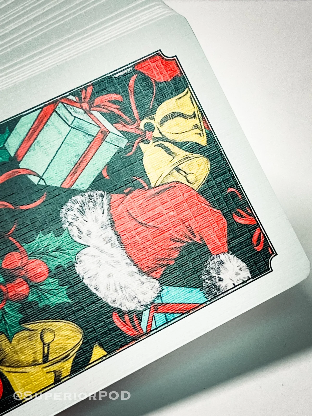 White Christmas Playing Cards - Image 5