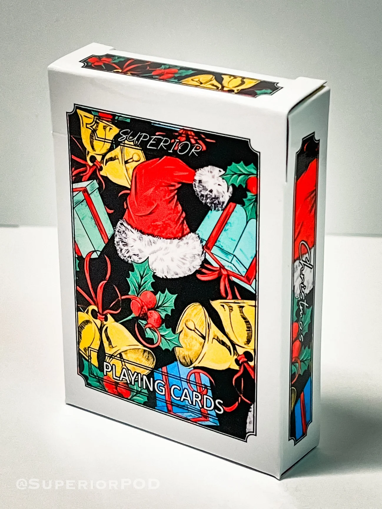 White Christmas Playing Cards - Image 6