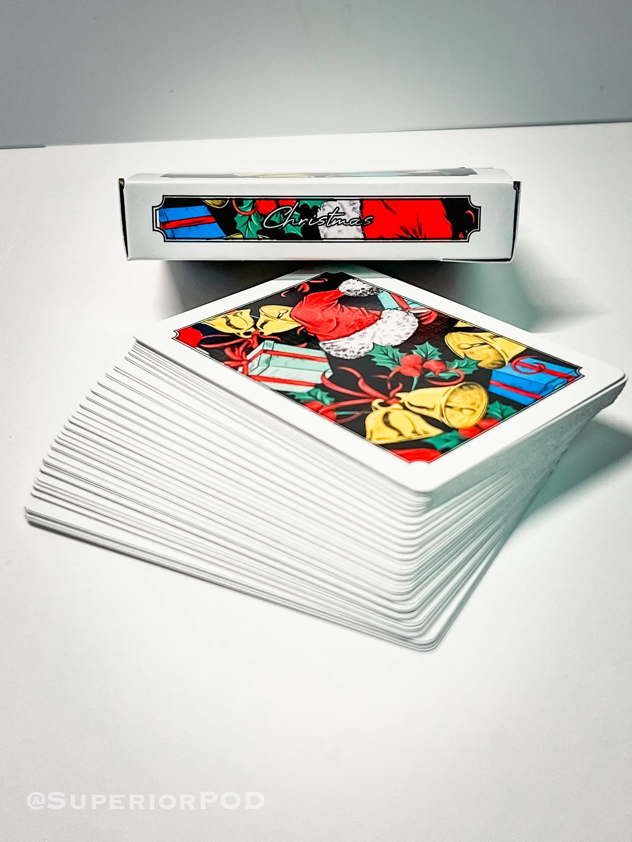White Christmas Playing Cards - Image 8
