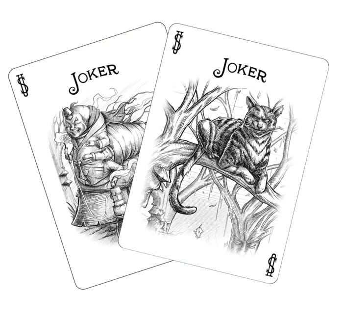 White Rabbit Bicycle Playing Cards - Image 6
