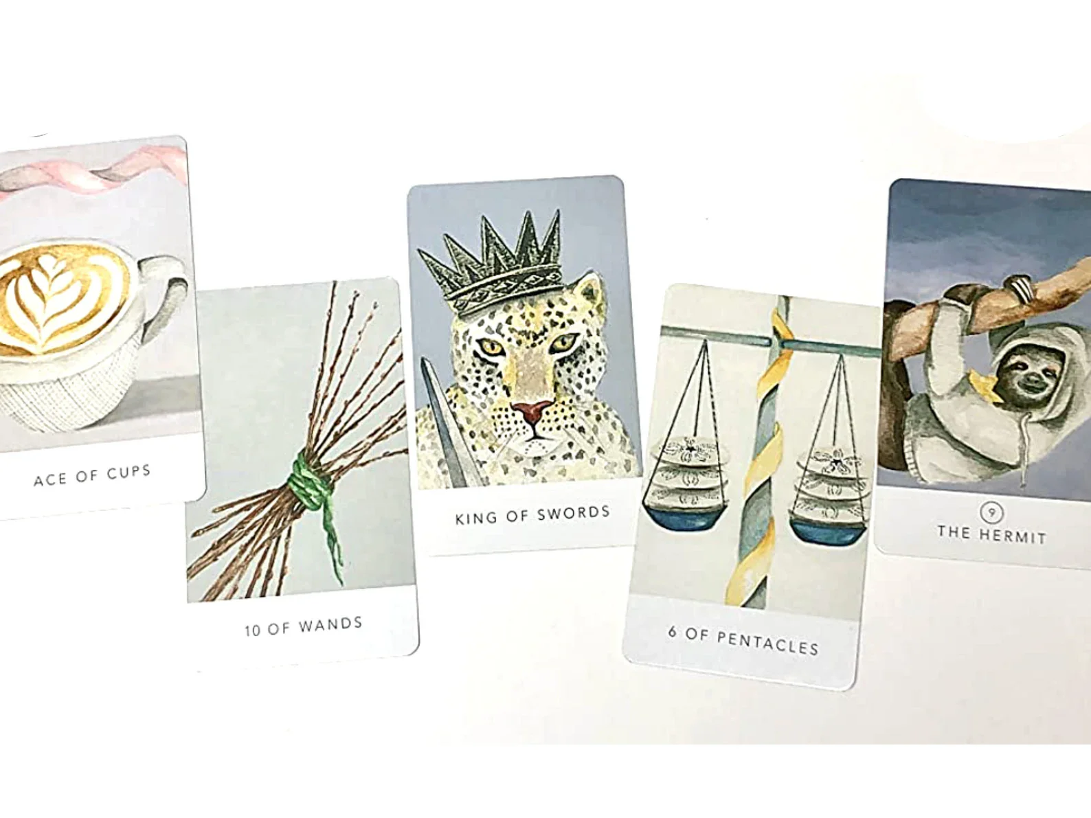 White Sage Tarot Deck in Tin USGS - Image 3