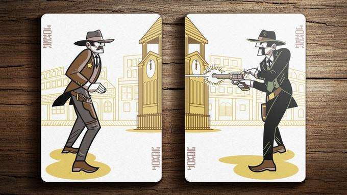 Wild West Bicycle Playing Cards - Image 10