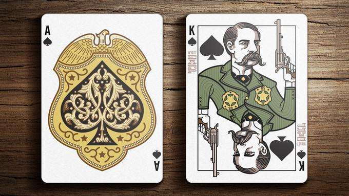 Wild West Bicycle Playing Cards - Image 13