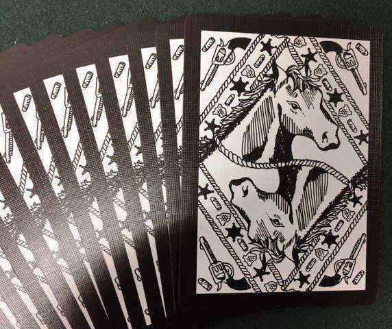 Wild West Black Playing Cards USPCC - Image 6