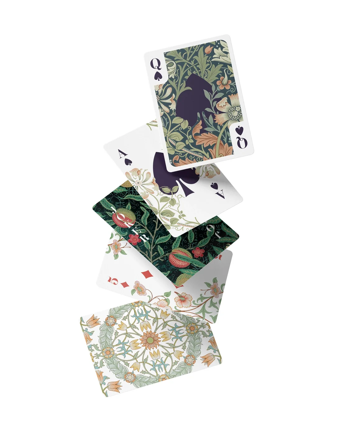 William Morris Playing Cards with Magnetic Tuck Box - Image 2