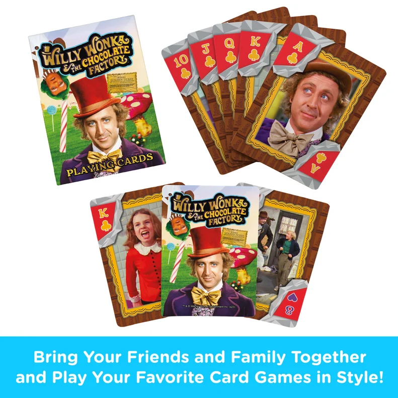 Willy Wonka Playing Cards by Aquarius - Image 3