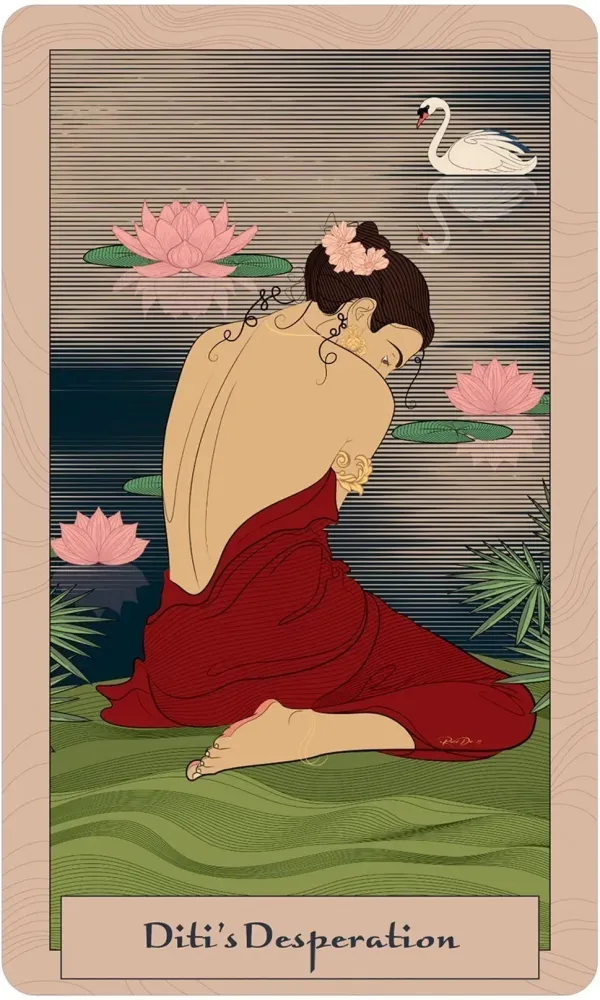 Wisdom from the Epics of Hind Oracle Deck USGS - Image 3
