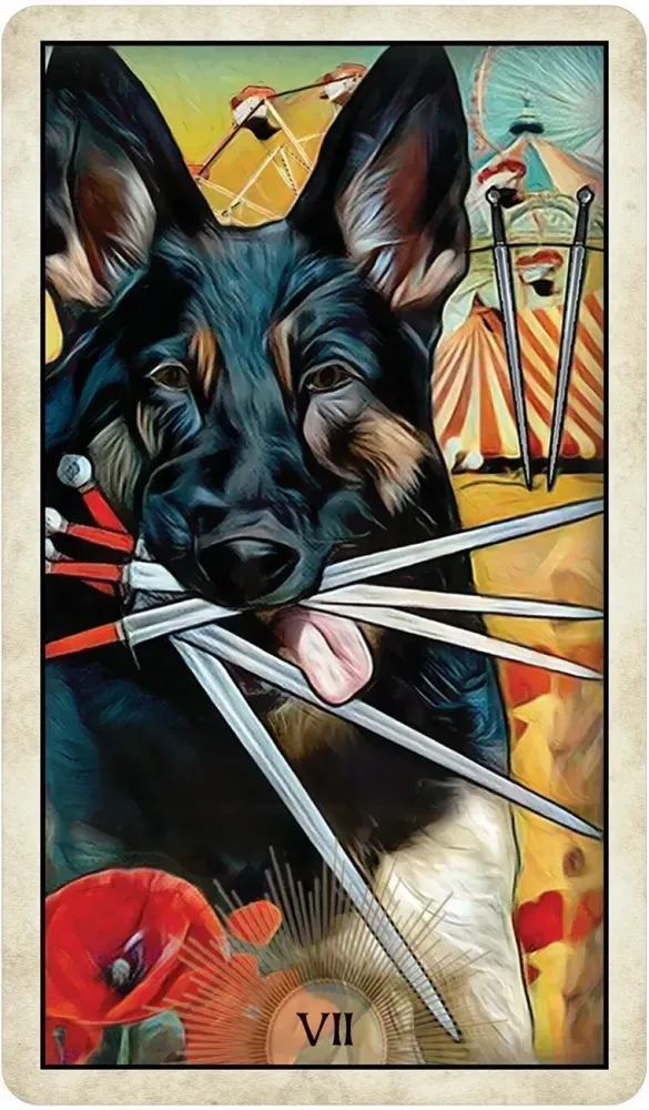 Wise Dog Tarot Deck USGS - Image 10