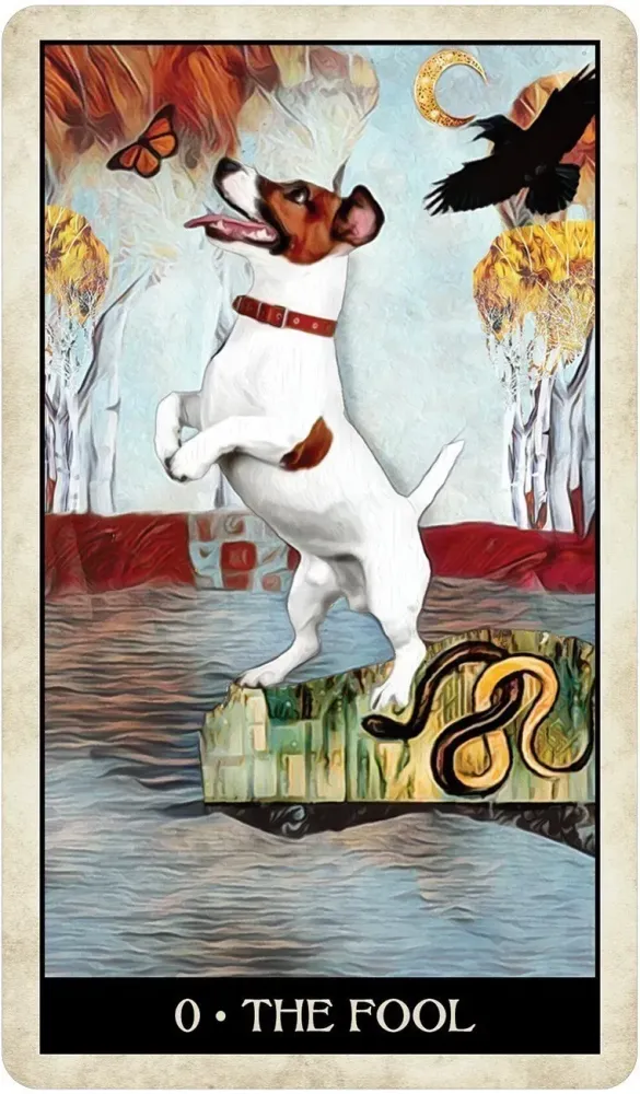 Wise Dog Tarot Deck USGS - Image 2