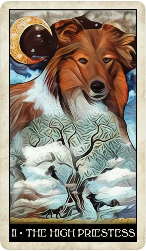 Wise Dog Tarot Deck USGS - Image 3