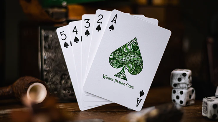 Wonder Playing Cards - Emerald Edition by Wondercraft - Image 4