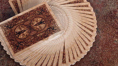Wood Bicycle Playing Cards Deck - Image 2