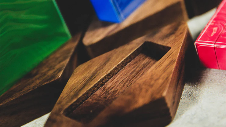 Wooden Support Playing Card Display Stand - Image 3