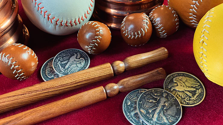 Wooden wand PRO (Bold Brown) by Harry He & Bacon Magic - Image 2