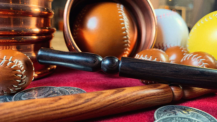 Wooden wand PRO (Bold Black) by Harry He & Bacon Magic - Image 3
