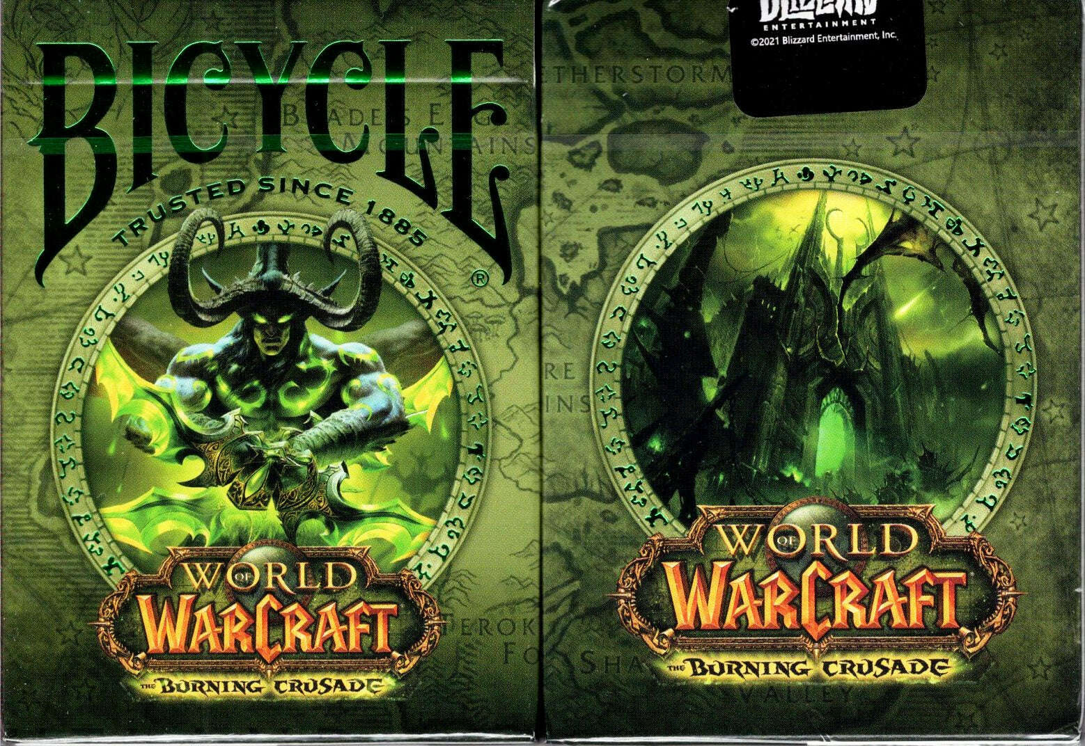 World of Warcraft Burning Crusade Bicycle Playing Cards