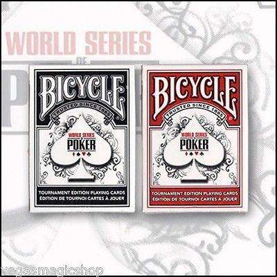 World Series of Poker Tournament 2 Deck Set Bicycle Playing Cards - Image 2