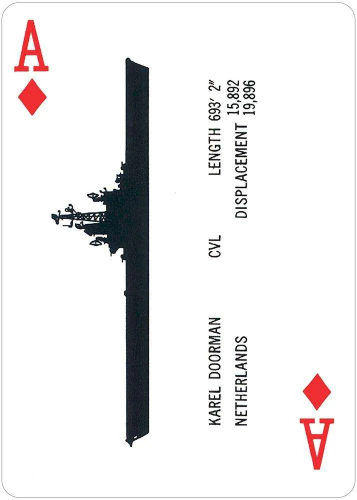 World War II Naval Spotter Playing Cards USGS - Image 4