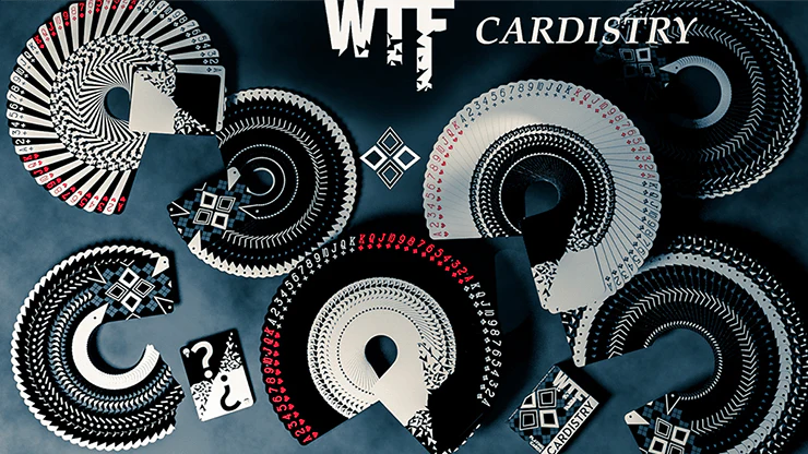 WTF Cardistry Spelling Playing Cards USPCC - Image 5