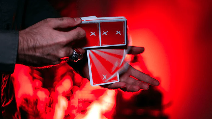 X Deck Signature Red Playing Cards USPCC - Image 3
