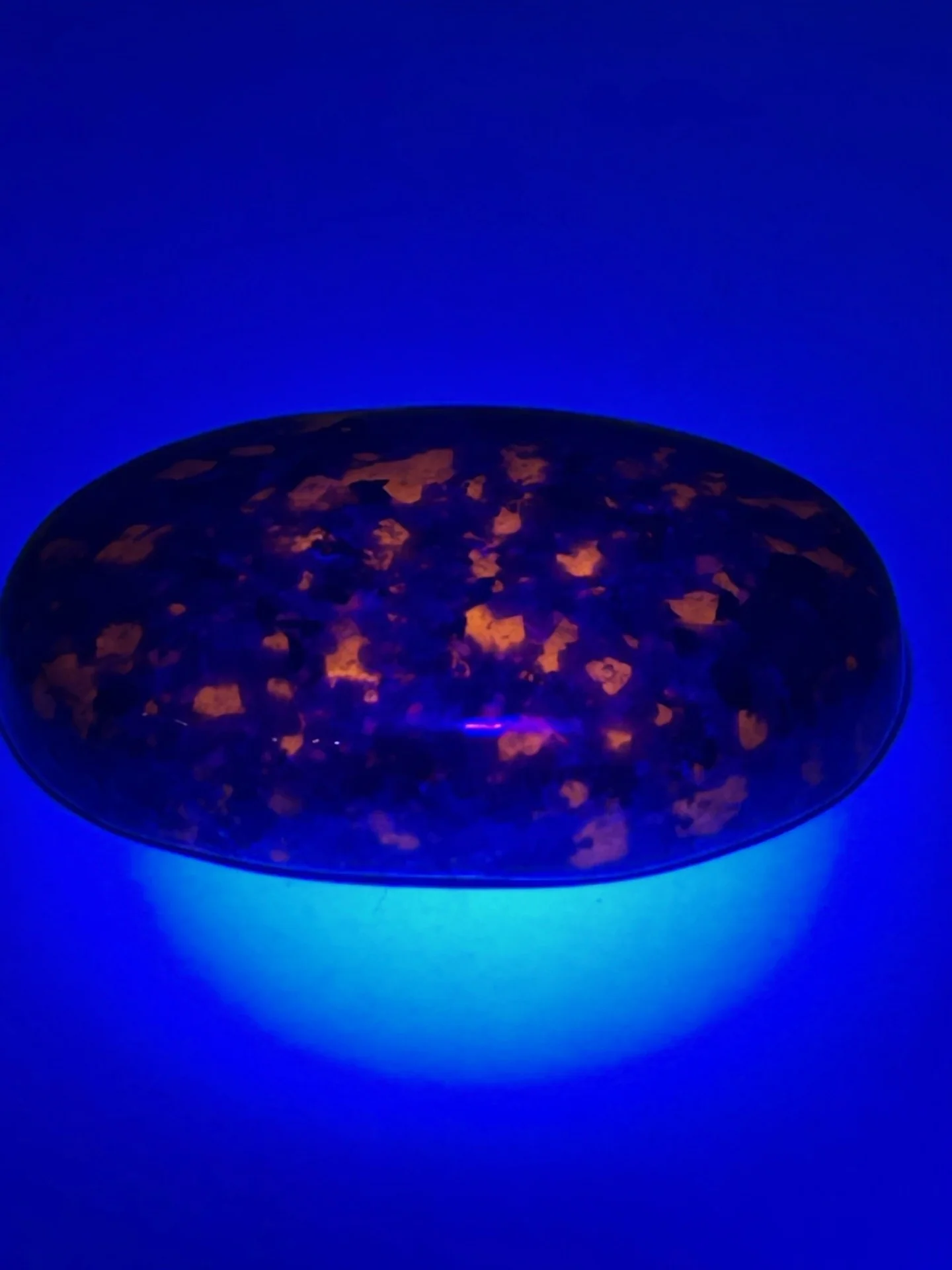 Yooperlite (Syenite with Sodalite) Palm Stone - Image 2