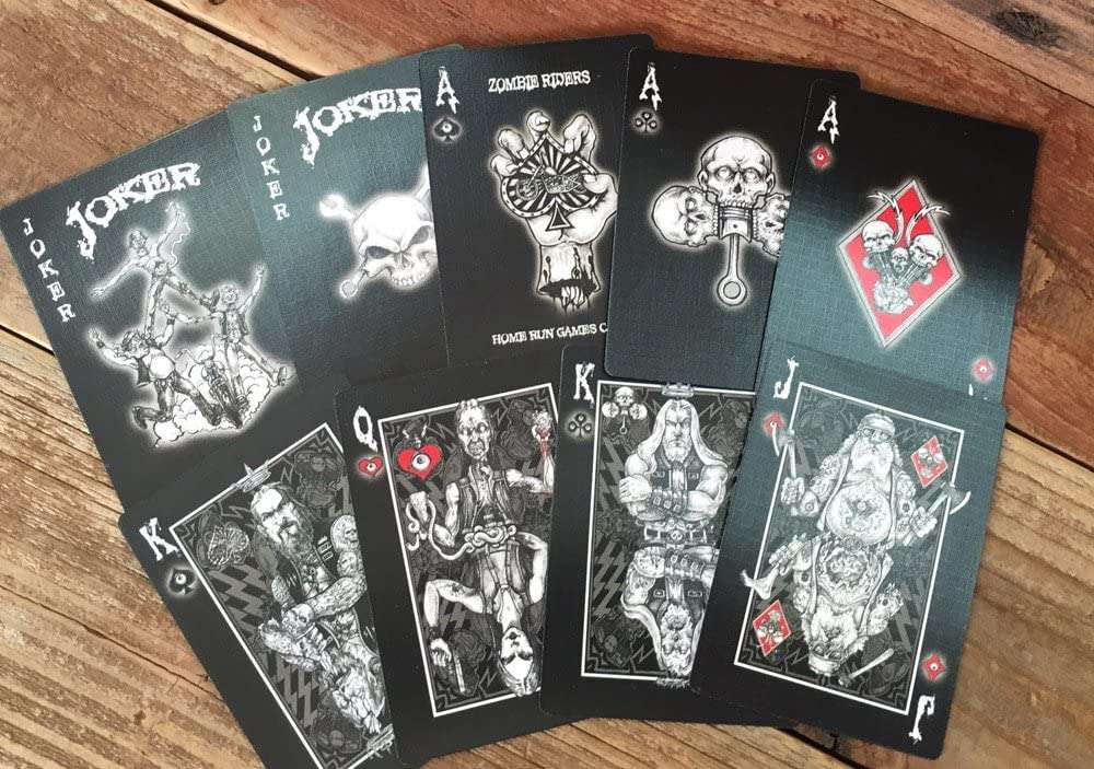 Zombie Riders Playing Cards - Image 3
